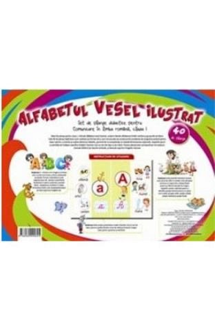 Alfabetul vesel ilustrat. 40 de planse
