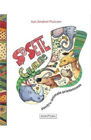 Sosete colorate pentru animale prietenoase