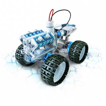 Kit robotica - Masina 4 x 4 cu motor pe apa sarata