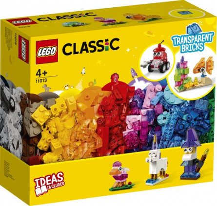 LEGO Classic - Caramizi transparente 11013