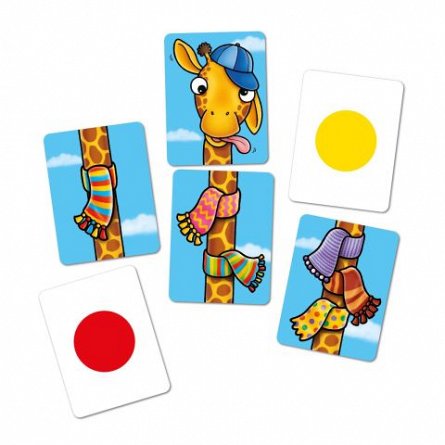 Joc educativ Girafe cu Fular, Orchard Toys