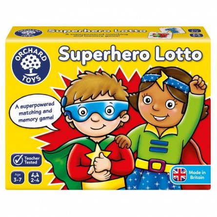 Joc educativ Supererou, Orchard Toys