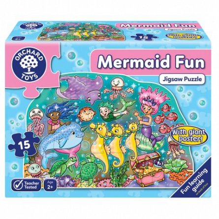 Puzzle de podea Distractia Sirenelor, Orchard Toys