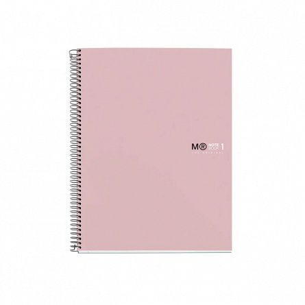 Caiet cu spira A5, 80 file, matematica, 2 perforatii, MiquelRius The Originals, lila