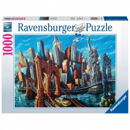 Puzzle New York, Ravensburger, 1000 piese