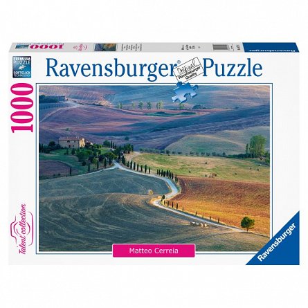 Puzzle Pienza, Ravensburger, 1000 piese