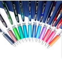 Roller Pentel EnerGel BL77, cu mecanism, 0.7 mm, set 6 bucati, 6 culori