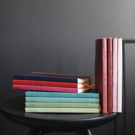 Agenda A5, 80 file, dictando, softcover, Rhodia Rhodiorama, verde Peacock