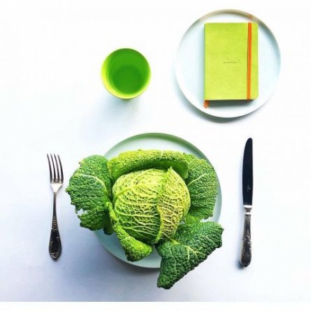 Agenda A5, 96 file, dictando, hardcover, Rhodia Rhodiorama, verde Anise