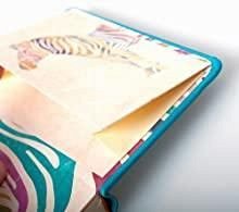 Agenda A5, 96 file, dictando, hardcover, Rhodia Rhodiorama, albastru Sapphire
