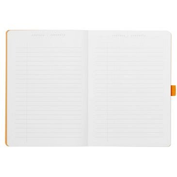 Agenda A5, 120 file, punctat, softcover, Rhodia Goalbook, verde Aqua