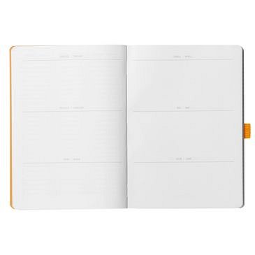 Agenda A5, 120 file, punctat, softcover, Rhodia Goalbook, verde Aqua