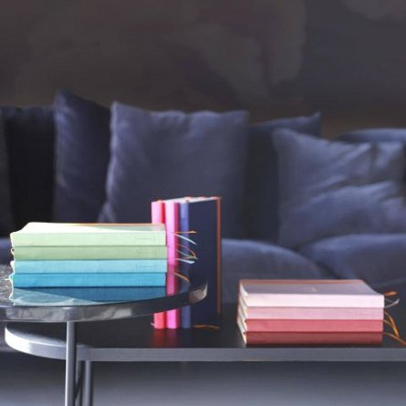Agenda A5, 120 file, punctat, softcover, Rhodia Goalbook, verde Aqua