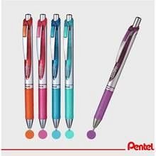 Roller Pentel EnerGel BL77, cu mecanism, 0.7 mm, set 8 bucati, 8 culori