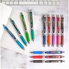 Roller Pentel EnerGel BL77, cu mecanism, 0.7 mm, set 8 bucati, 8 culori