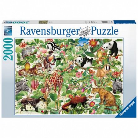 Puzzle Jungla, Ravensburger, 2000 piese