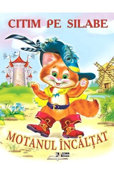 Citim pe silabe. Motanul incaltat