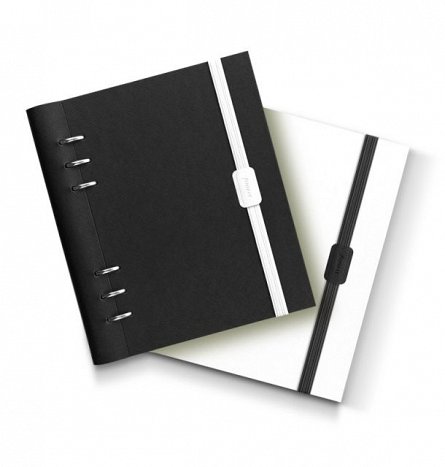 Elastic pentru inchidere agenda A5, Filofax Clipbook, Black