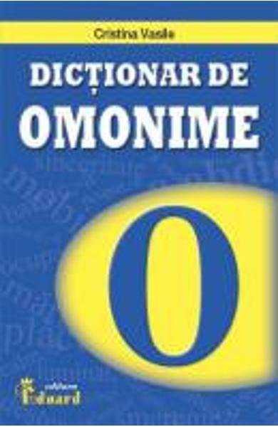Dictionar de omonime si cuvinte polisemantice
