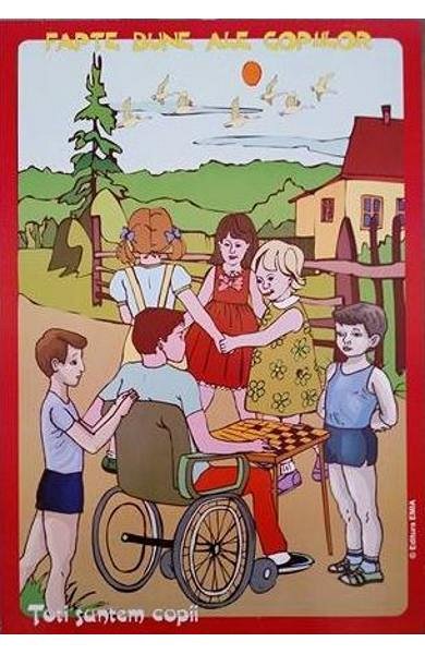 Set cu planse. Fapte bune ale copiilor