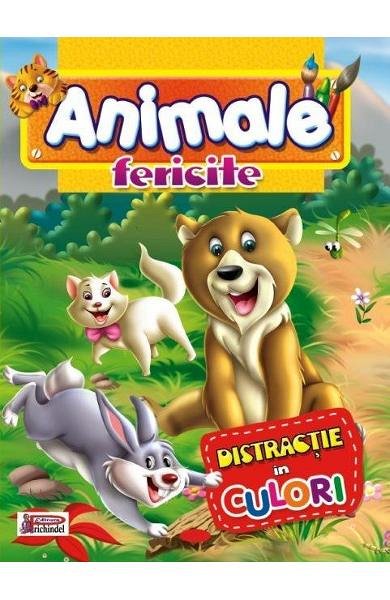Animale fericite. Distractie in culori