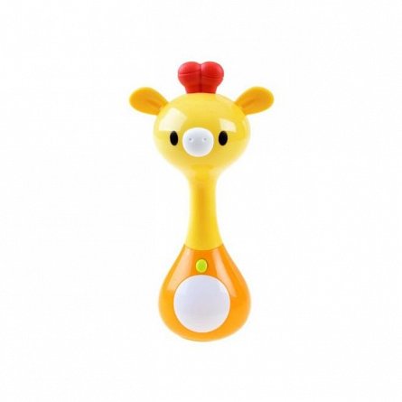 Jucarie interactiva Hola Toys - Zornaitoare Girafa, cu sunete si lumini