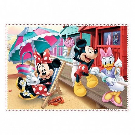 Puzzle Trefl 4 in 1 - Minnie Mouse si prietenii ei