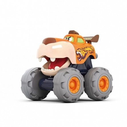 Masinuta bebe Monster Truck, Leopardul infuriat, Hola Toys