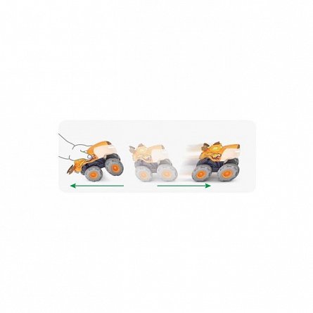 Masinuta bebe Monster Truck, Leopardul infuriat, Hola Toys
