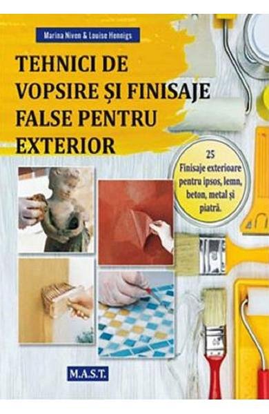 Tehnici de vopsire si finisaje false pentru exterior