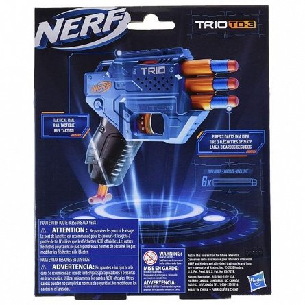 Nerf - Blaster, Elite 2.0 - Trio TD-3