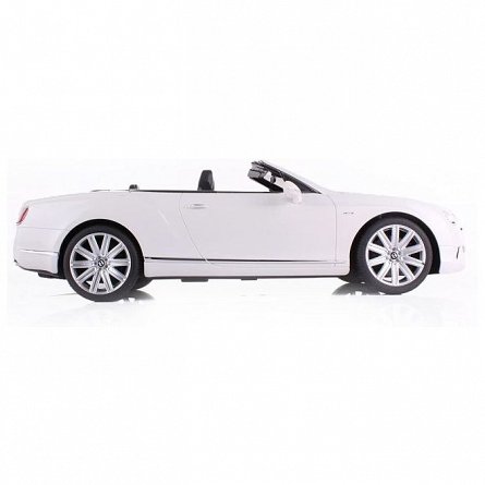 Masina RC Rastar - Bentley Continetal GT, alb, 1:12