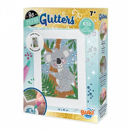 Set creativ Glitters - Koala, Buki France