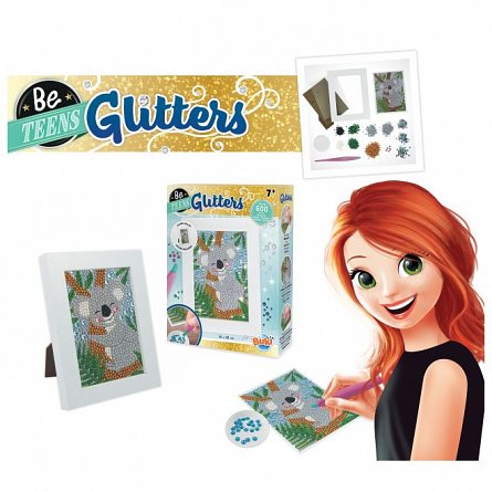 Set creativ Glitters - Koala, Buki France