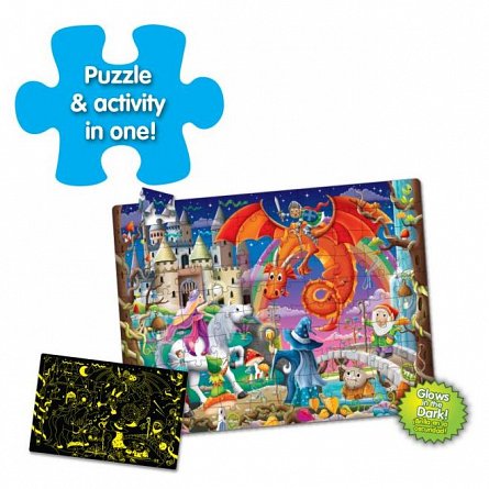 Puzzle Straluceste in intuneric - Fantezie, The Learning Journey