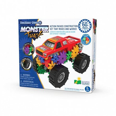 Set constructie Techno Gears - Monster Truck, The Learning Journey