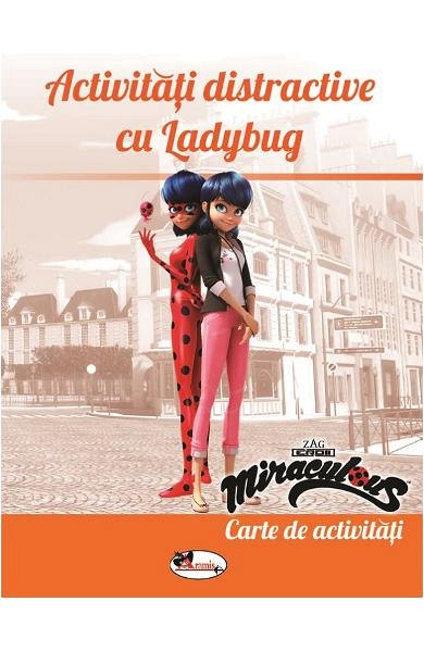 Activitati distractive cu Ladybug. Carte de activitati