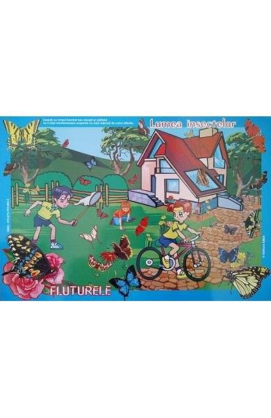 Set cu planse. In lumea insectelor