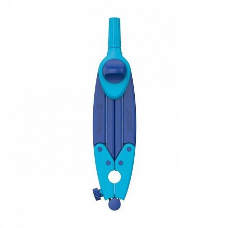 Compas Pelikan Griffix, ergonomic, albastru