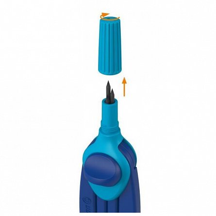 Compas Pelikan Griffix, ergonomic, albastru