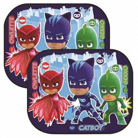 Parasolare laterale Pj Masks 44X35 cm, Disney, 2 buc-set