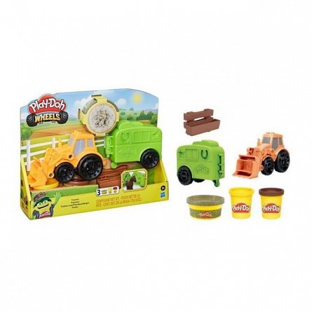 Set Play-Doh - Wheels, Tractor