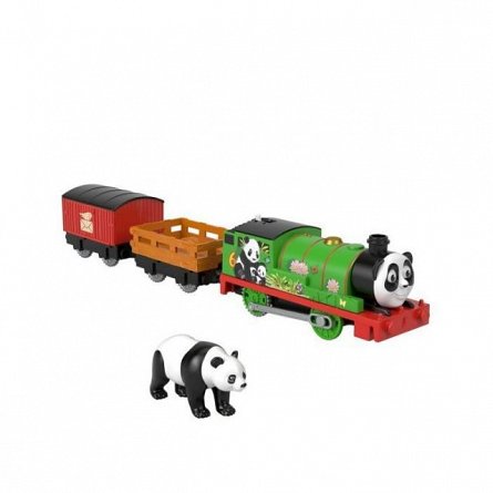 Locomotiva motorizata Thomas and Friends - Safari, Panda Percy