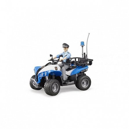 ATV de politie cu politist, Bruder