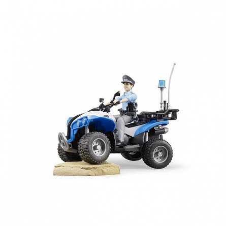 ATV de politie cu politist, Bruder