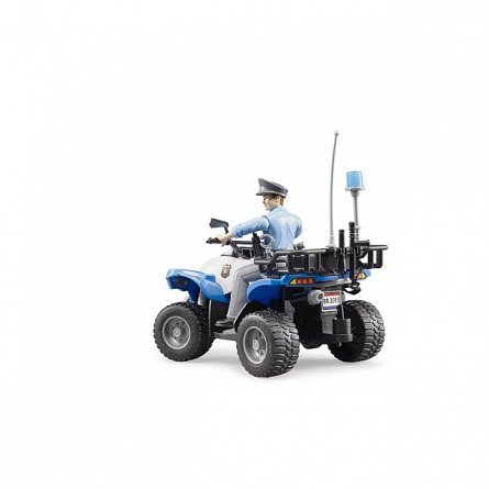 ATV de politie cu politist, Bruder