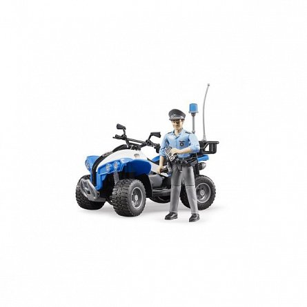 ATV de politie cu politist, Bruder