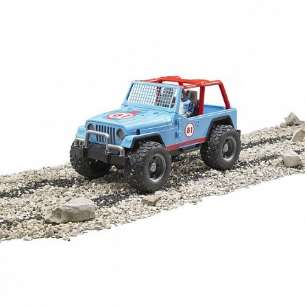 Jeep Cross Country de curse albastru, Bruder