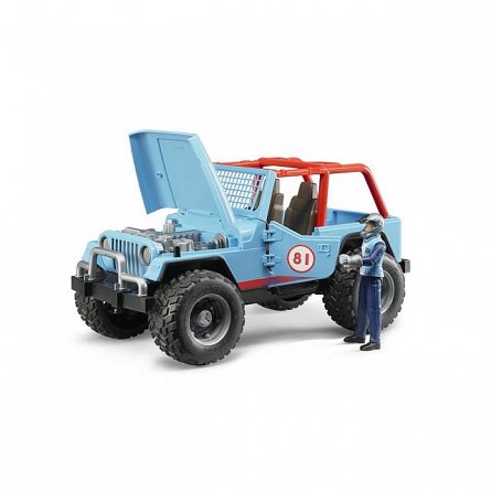 Jeep Cross Country de curse albastru, Bruder