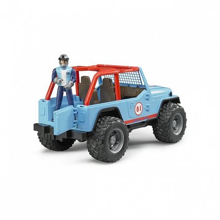 Jeep Cross Country de curse albastru, Bruder